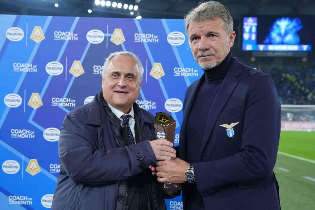 Le parole di Lotito su Baroni e Isaksen