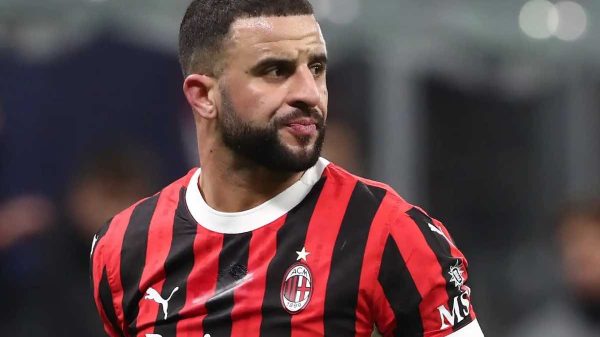 Walker potrebbe essere a disposizione del Milan per la gara di mercoledì contro l’Inter