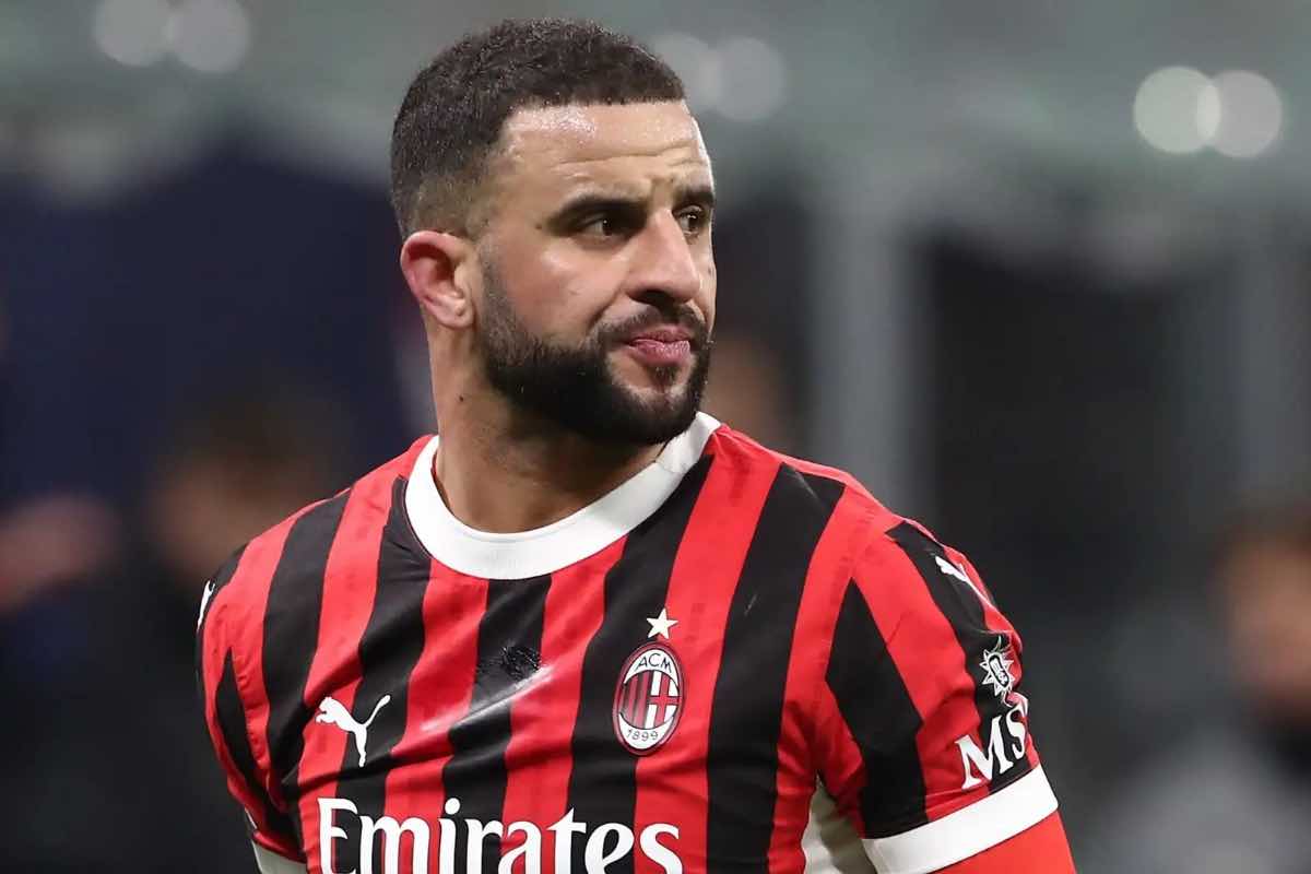 Walker potrebbe essere a disposizione del Milan per la gara di mercoledì contro l’Inter