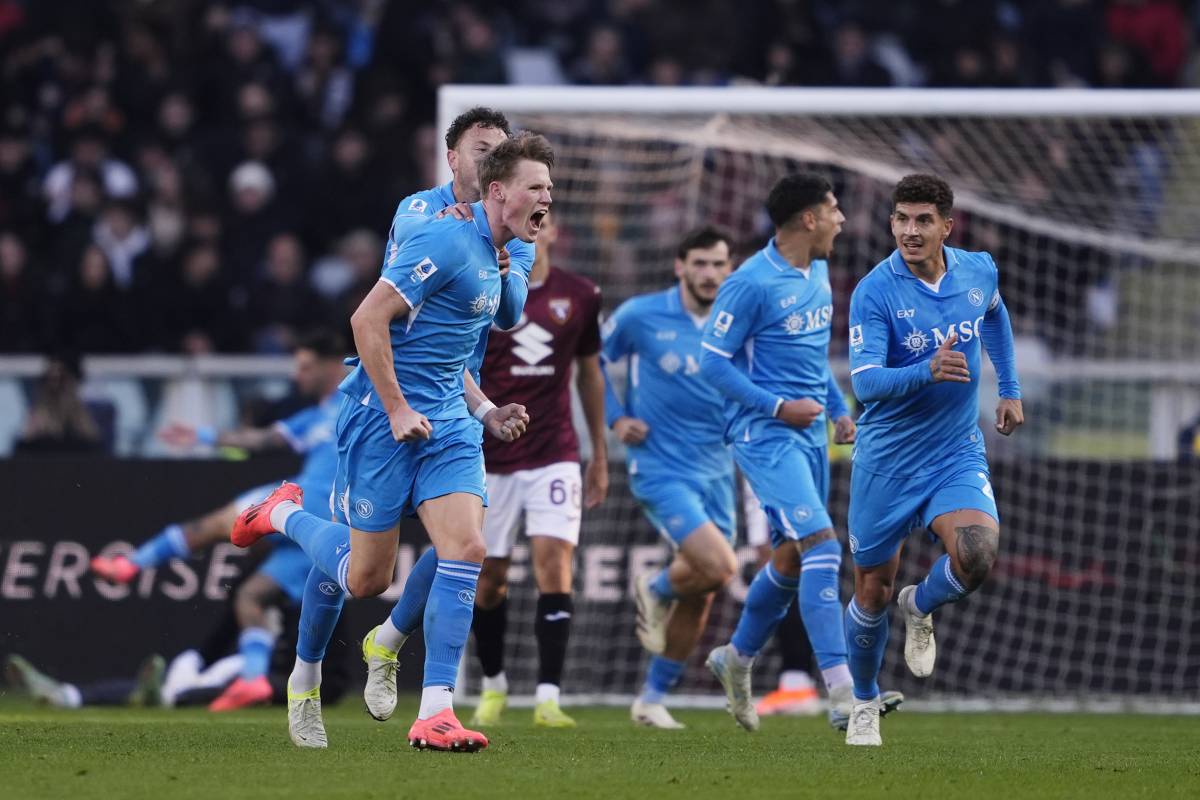 Le probabili formazioni di Napoli-Torino