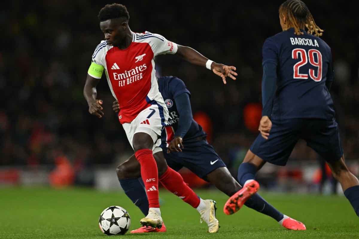 Le probabili formazioni di Arsenal-PSG