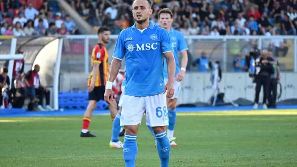 Le condizioni di Lobotka dopo Lecce-Napoli