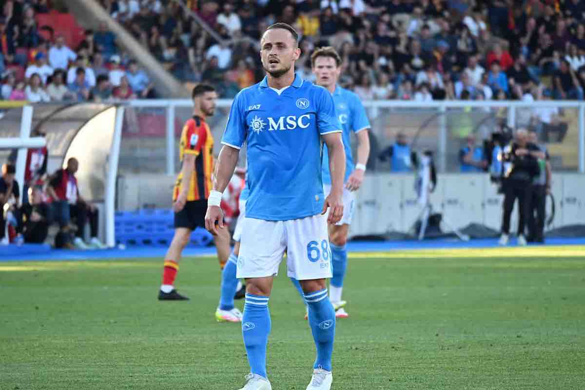 Le condizioni di Lobotka dopo Lecce-Napoli
