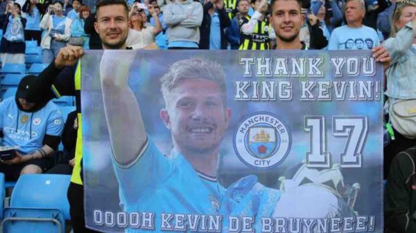Kevin De Bruyne lascia il City: il saluto commosso dell’Etihad