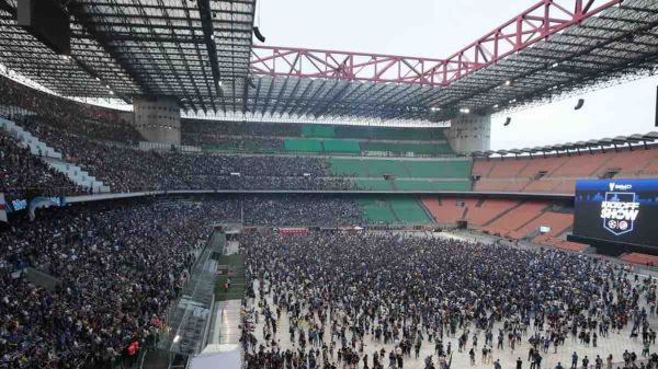Il maxi schermo per la finale di Champions verrà allestito a San Siro