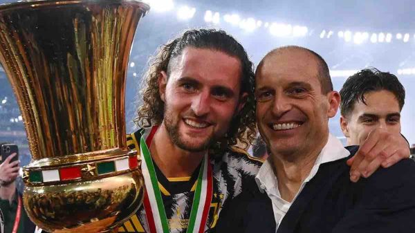 Le parole di Rabiot su Allegri e non solo