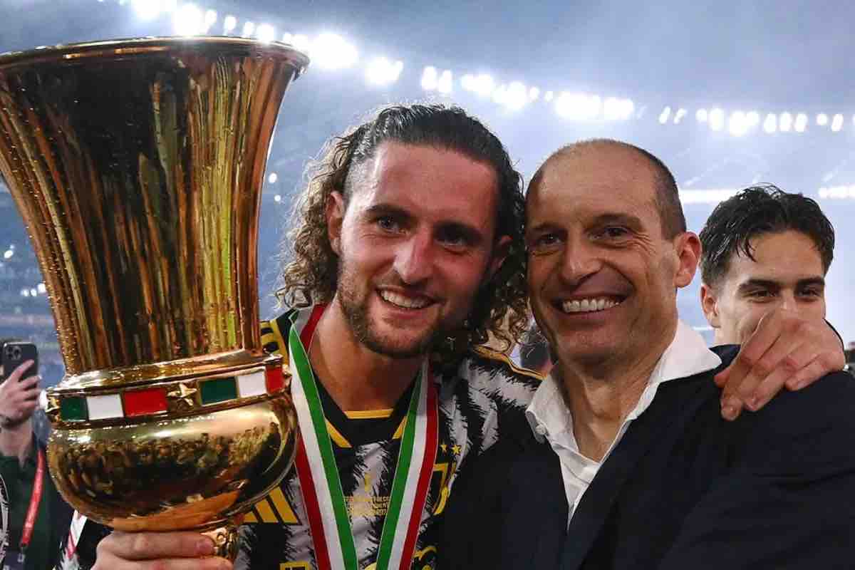 Le parole di Rabiot su Allegri e non solo