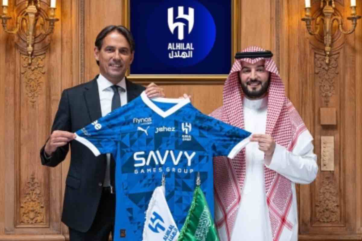 Simone Inzaghi è il nuovo allenatore dell’Al-Hilal