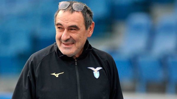 Le parole di Maurizio Sarri su Lazio e Napoli