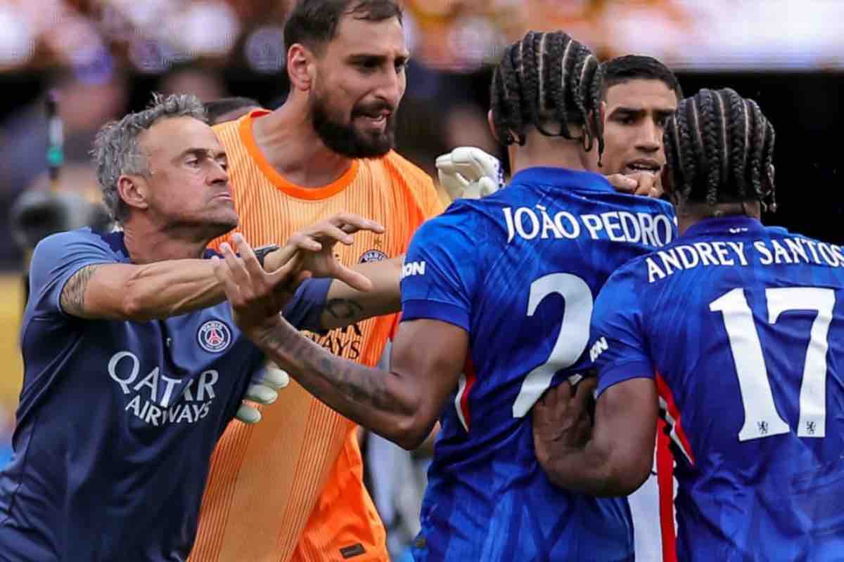 Luis Enrique a rischio squalifica dopo lo scontro con Joao Pedro