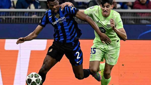 Gerard Martin ha parlato dell’episodio con Dumfries in Inter-Barça