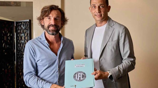 Nuova avventura per Pirlo: allenerà lo United FC