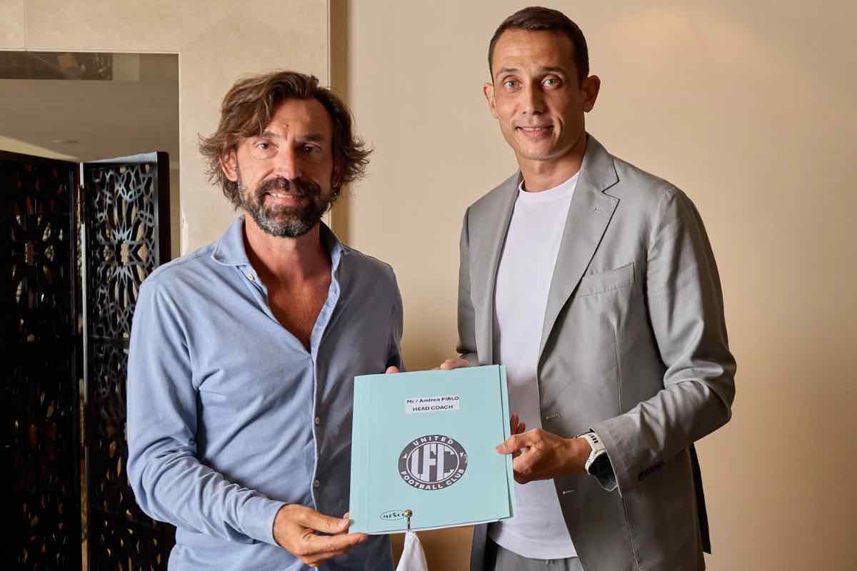 Nuova avventura per Pirlo: allenerà lo United FC