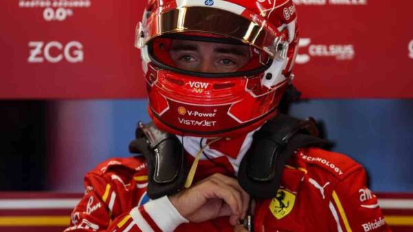 Leclerc dopo il podio in Belgio