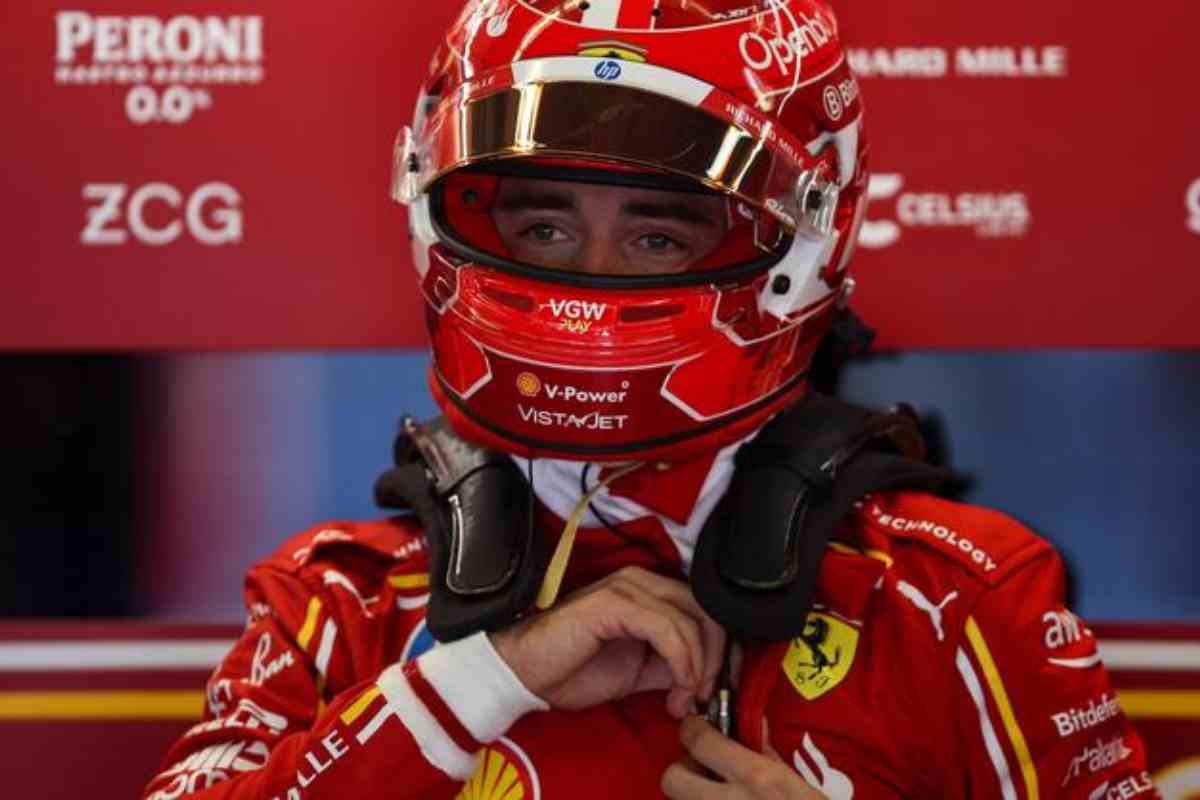 Leclerc dopo il podio in Belgio