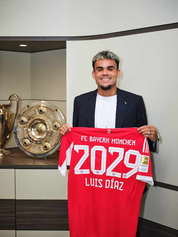 Luis Diaz ufficiale al Bayern Monaco