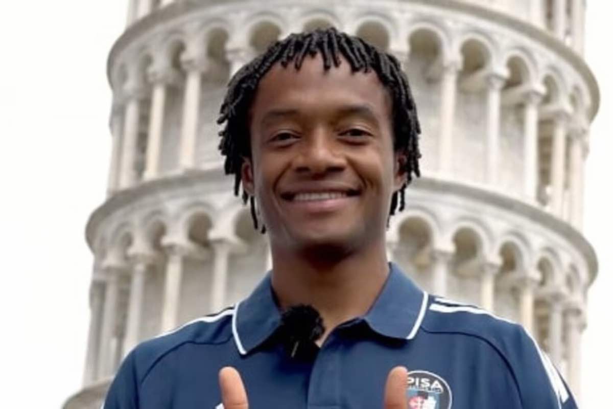 Le parole di Juan Cuadrado da nuovo giocatore del Pisa