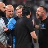 Dura lite tra de Zerbi e Emery durante OM-Aston Villa