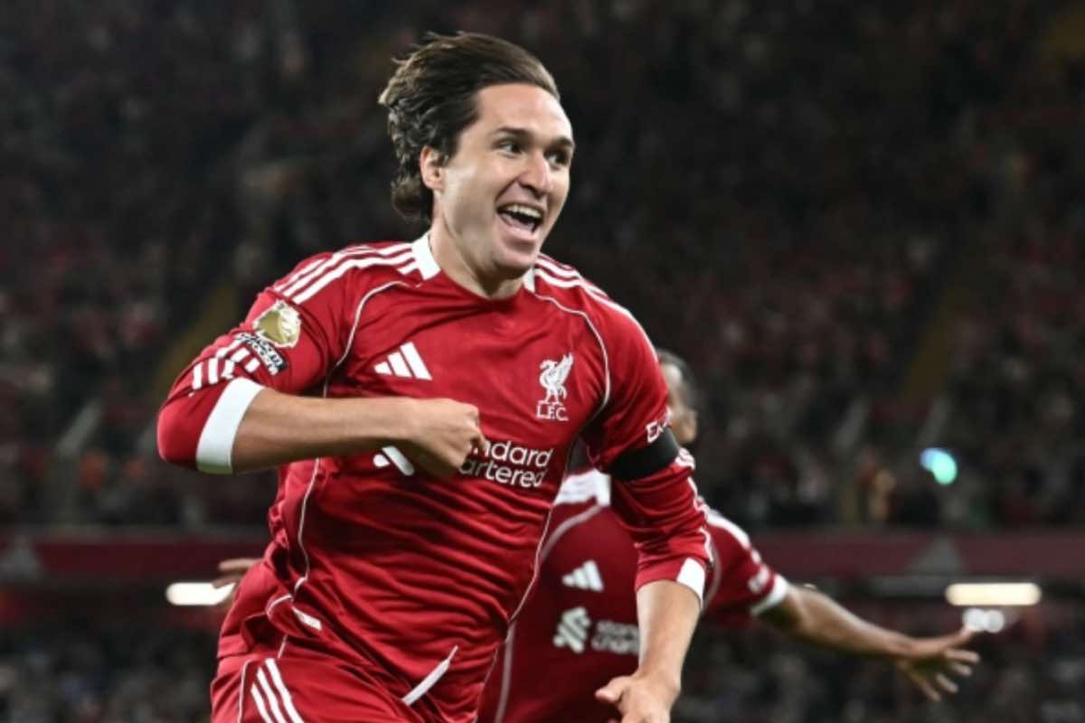 Chiesa, primo gol in Premier e dedica speciale a Diogo Jota