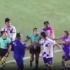 Clamoroso in Colombia: attimi di violenza tra giocatore e arbitra