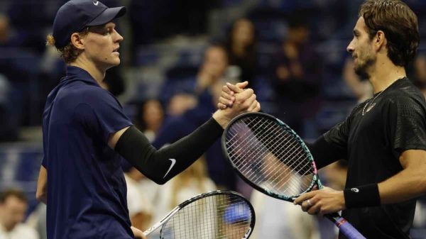 Us Open, così Musetti dopo la sconfitta contro Sinner
