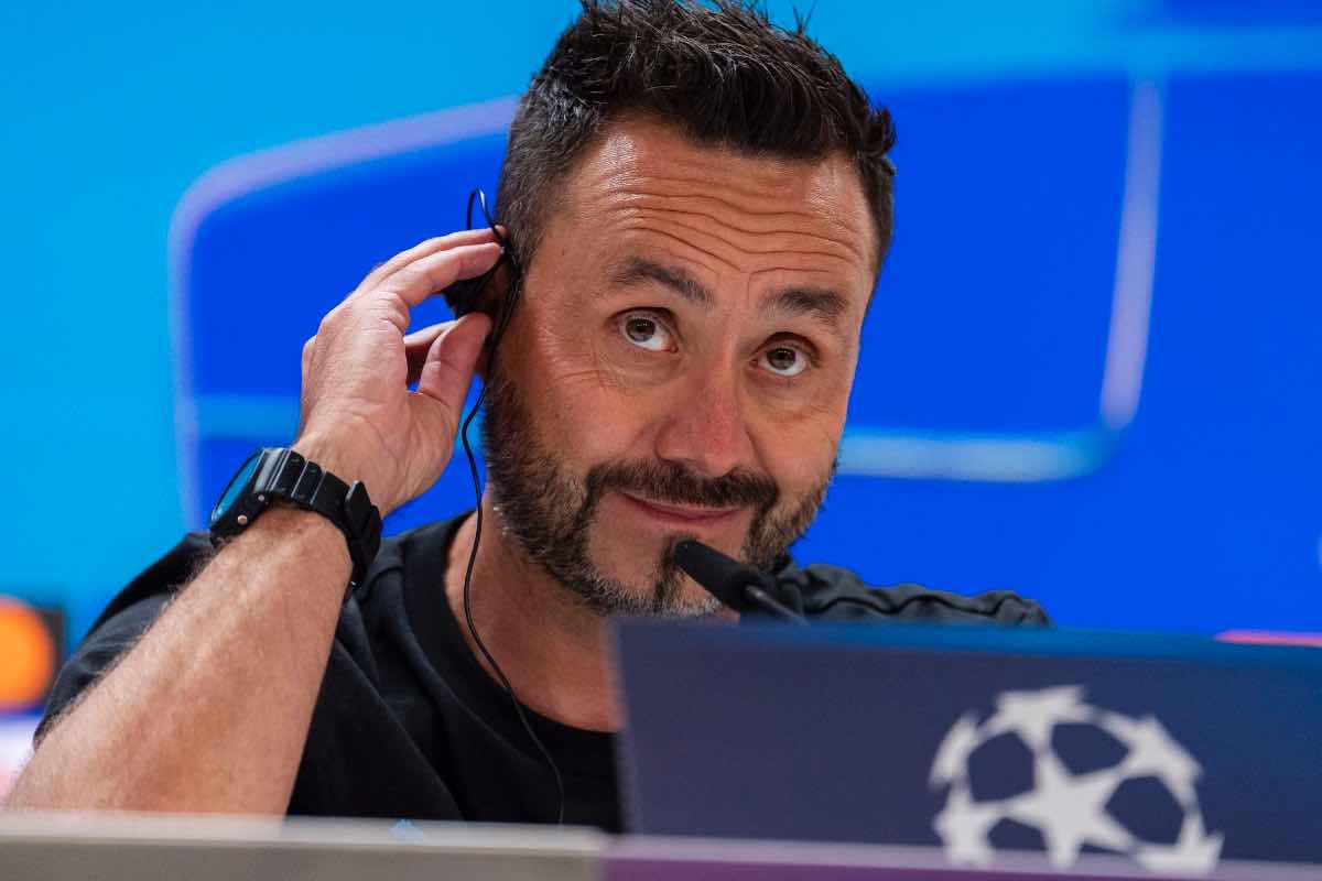 Il commento di De Zerbi dopo Real Madrid-Marsiglia