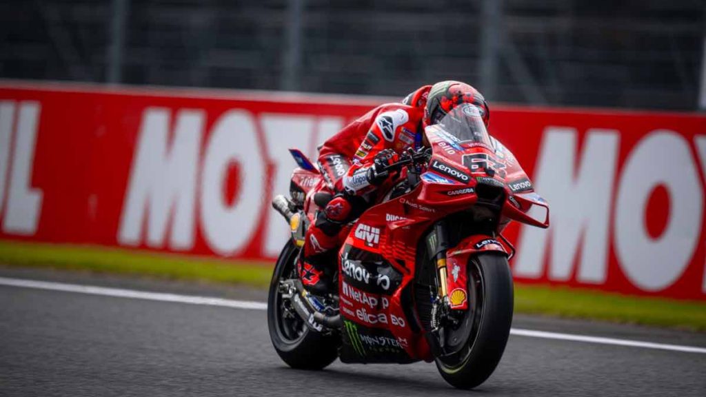 Nuvola rossa is back: Pole Position e Sprint nel GP di Motegi per Bagnaia