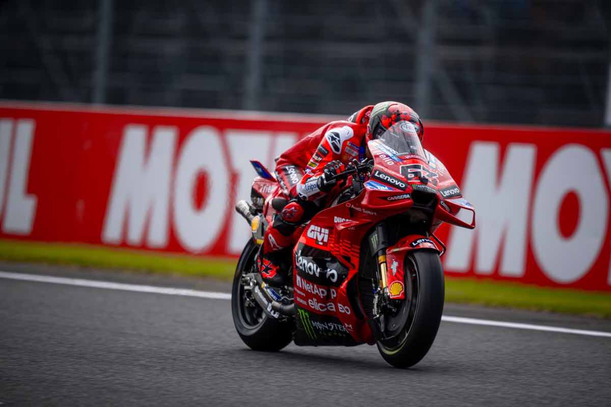 Nuvola rossa is back: Pole Position e Sprint nel GP di Motegi per Bagnaia