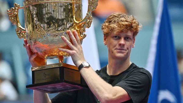 Sinner conquista il suo secondo China Open contro Tien