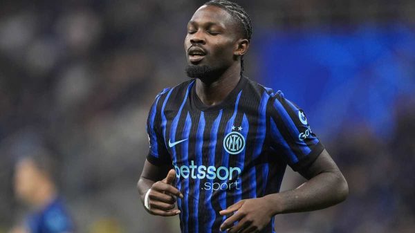Chivu dovrà fare a meno di Thuram per Roma-Inter
