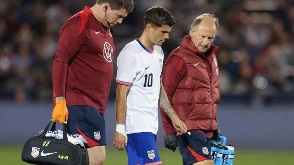 Brutte notizie per il Milan: infortunio per Pulisic in nazionale