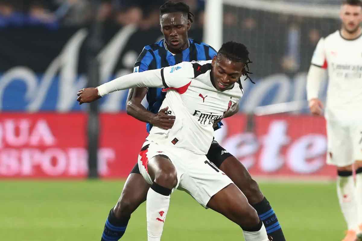 Milan, Leao rischia di saltare la Roma