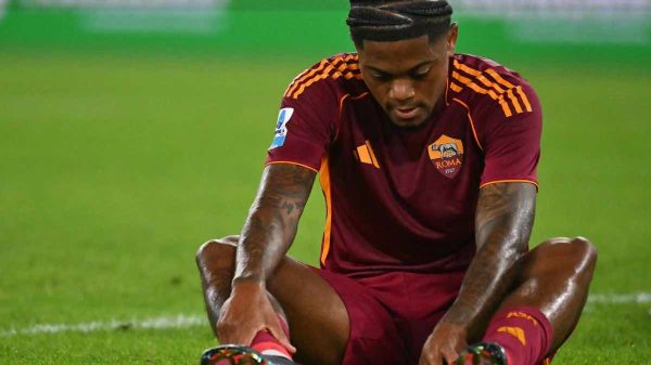 Roma, infortunio per Bailey: si ferma per tre settimane