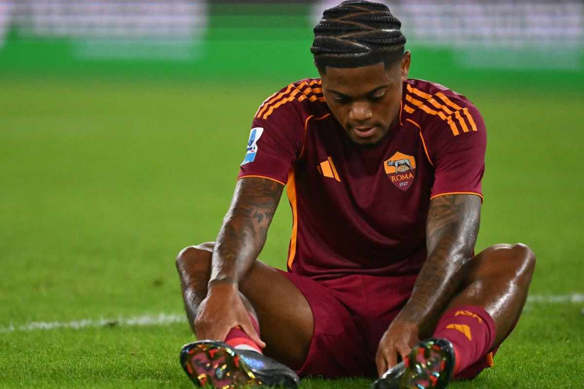 Roma, infortunio per Bailey: si ferma per tre settimane