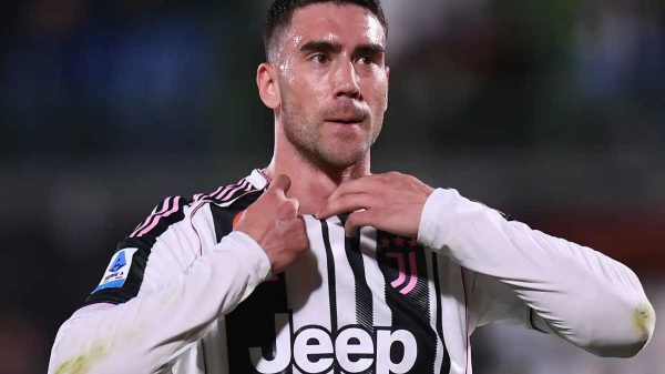 Dusan Vlahovic rischia di saltare la sfida contro la Fiorentina