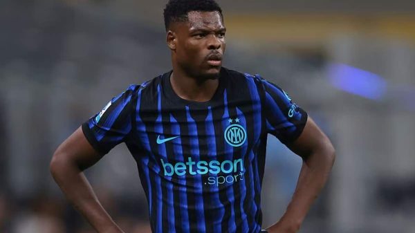Inter, Dumfries a rischio per il derby contro il Milan