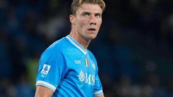 Napoli, nessun problema per Hojlund: sarà a disposizione contro l’Atalanta