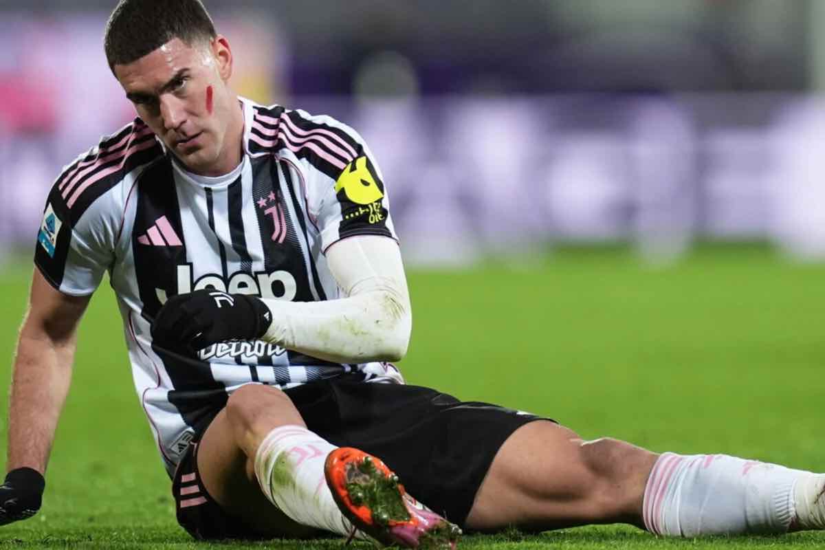 Juve, problemi per Vlahovic: le sue condizioni