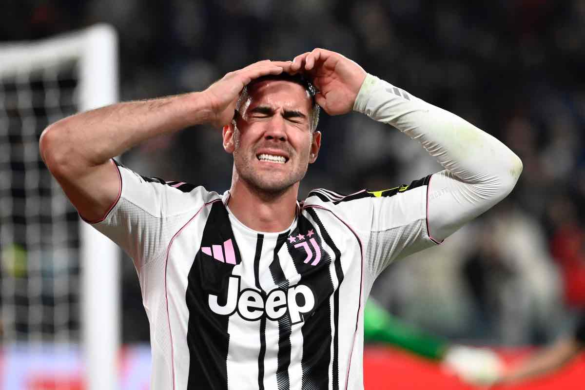 Juventus, lungo infortunio e operazione per Vlahovic: quando torna