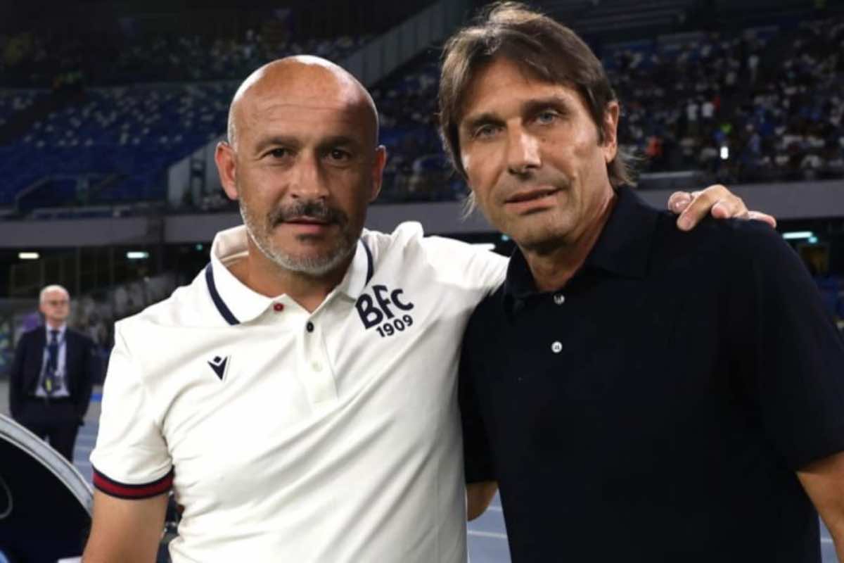 Finale Supercoppa Italiana, le scelte di Conte e Italiano per Napoli-Bologna