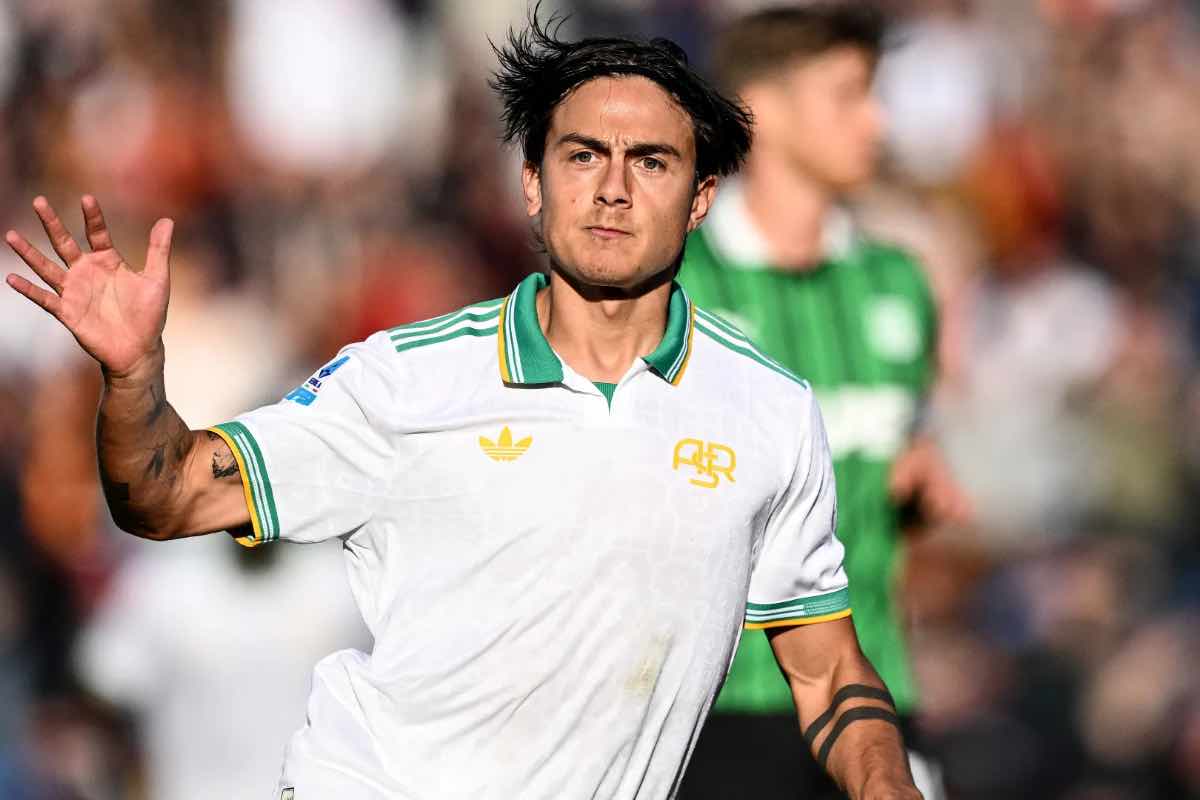 Dybala non lascerà la Roma in questa sessione di calciomercato