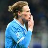 Le probabili formazioni di Copenaghen-Napoli