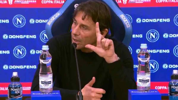 Così Conte ai microfoni di Sportmediaset e in conferenza dopo Napoli-Como