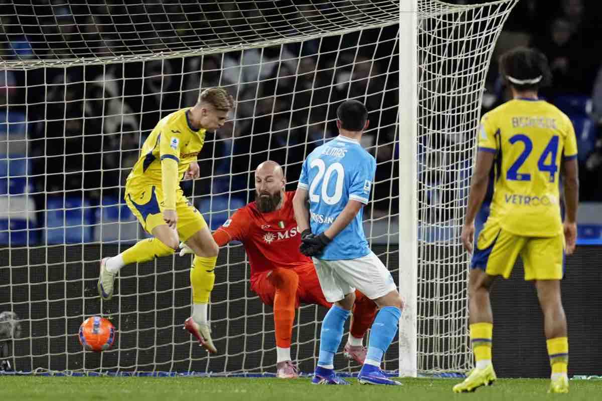Serie A, così in campo Verona e Napoli