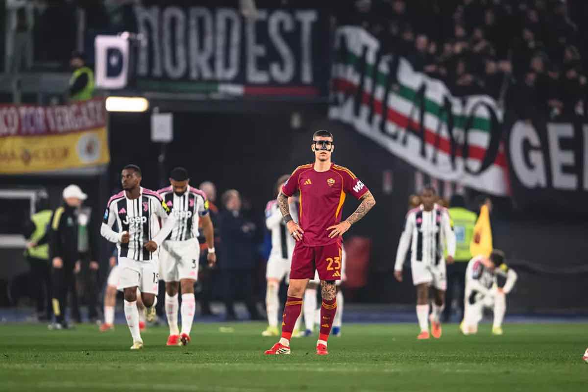Roma, occasione sprecata con la Juve: Mancini s’infuria