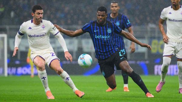 Così in campo Fiorentina e Inter per la trentesima giornata di Serie A