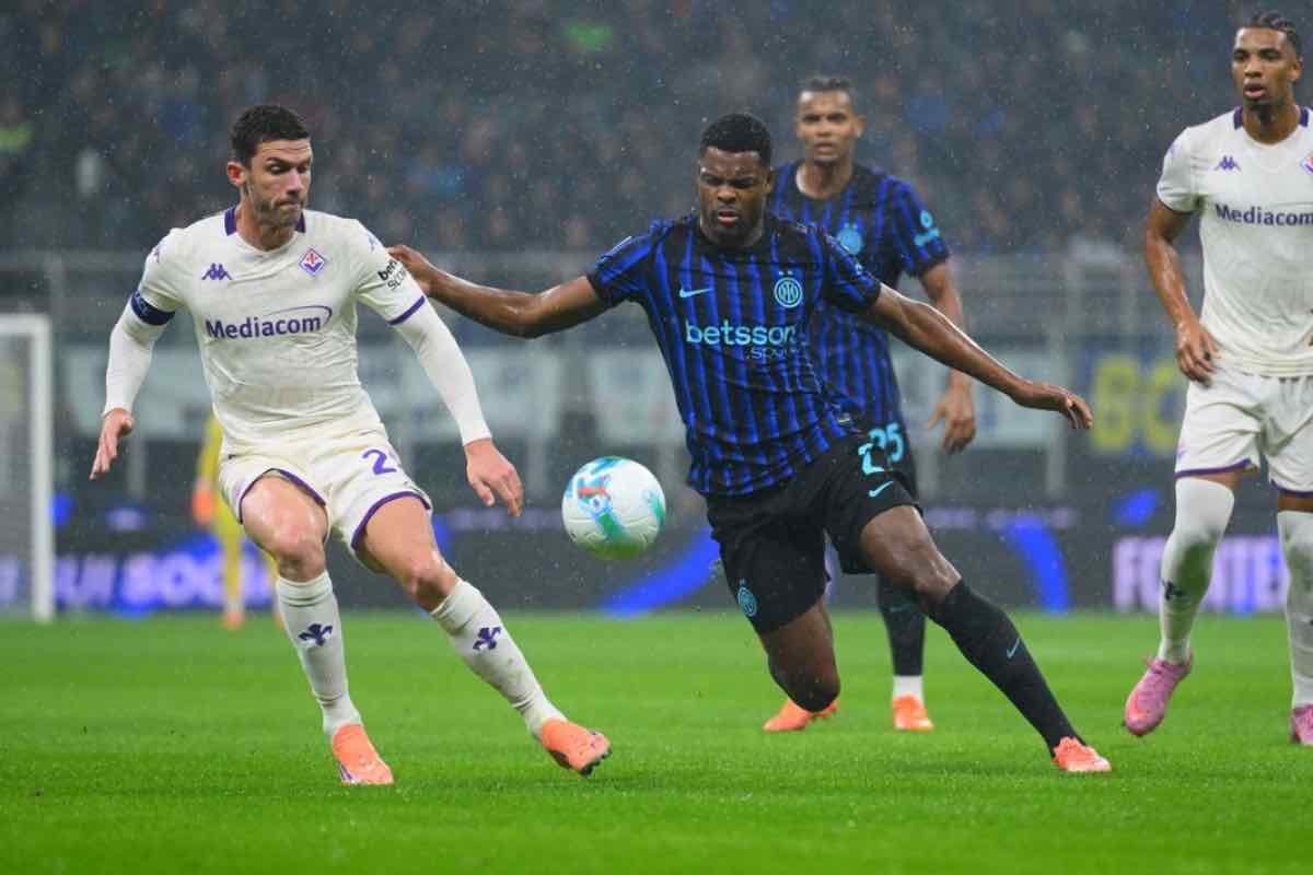 Così in campo Fiorentina e Inter per la trentesima giornata di Serie A