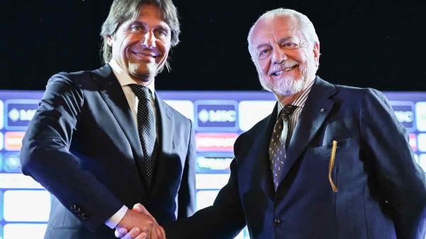 “Se me lo chiedesse lo libererei” le parole di De Laurentiis su Conte CT