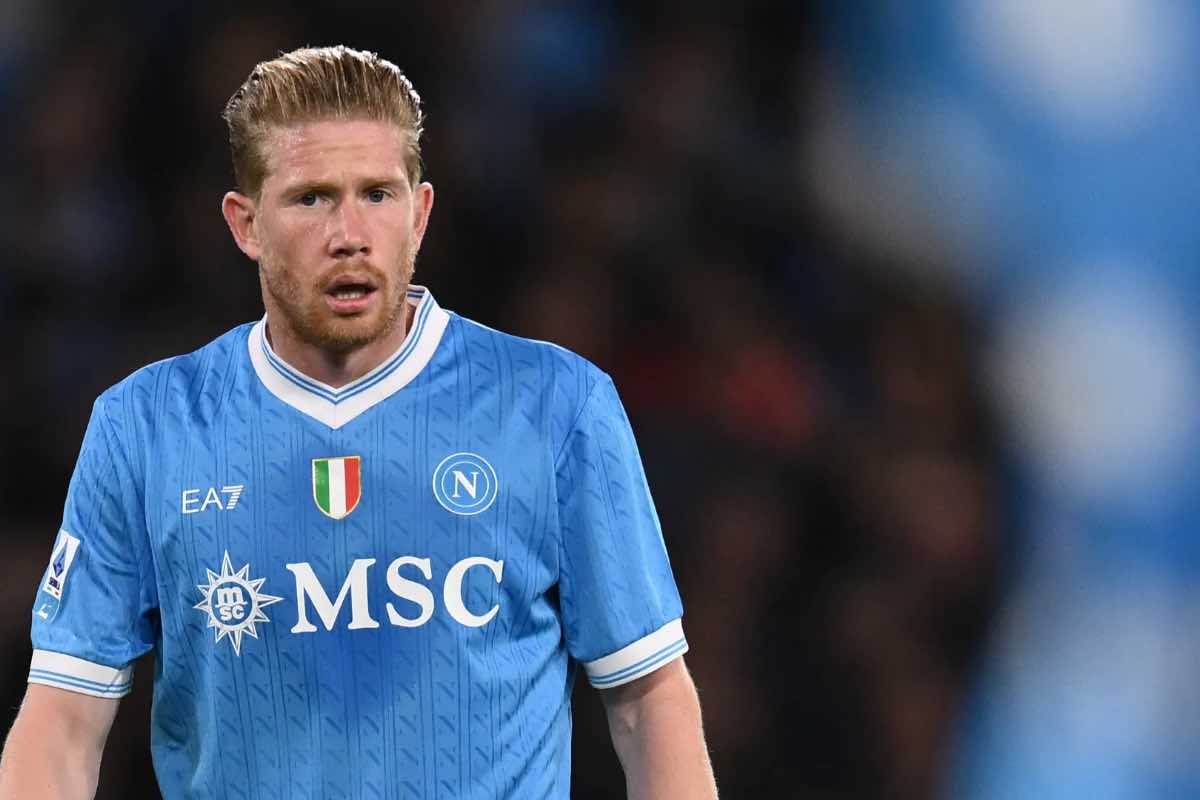 Napoli, idee chiare su De Bruyne: le ultime