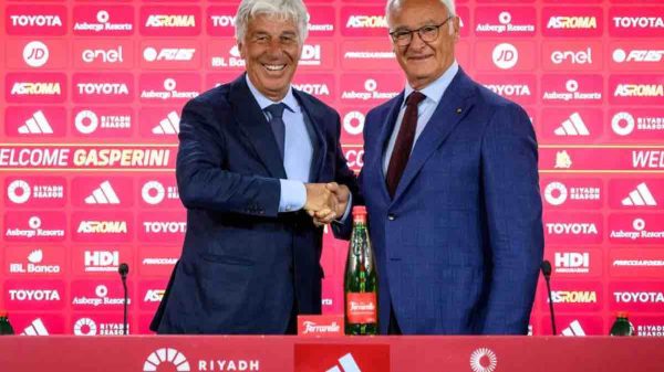Roma, scintille a distanza tra Ranieri e Gasperini
